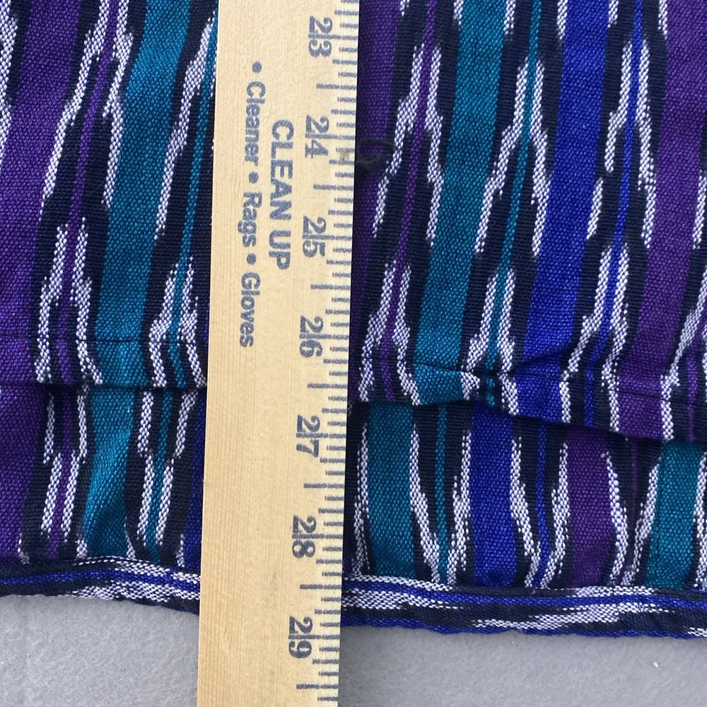 Vintage Mimbres Man Cycling Shirt - Men's XXL Cotton Tribal Stripe Southwest USA - Picture 11 of 11